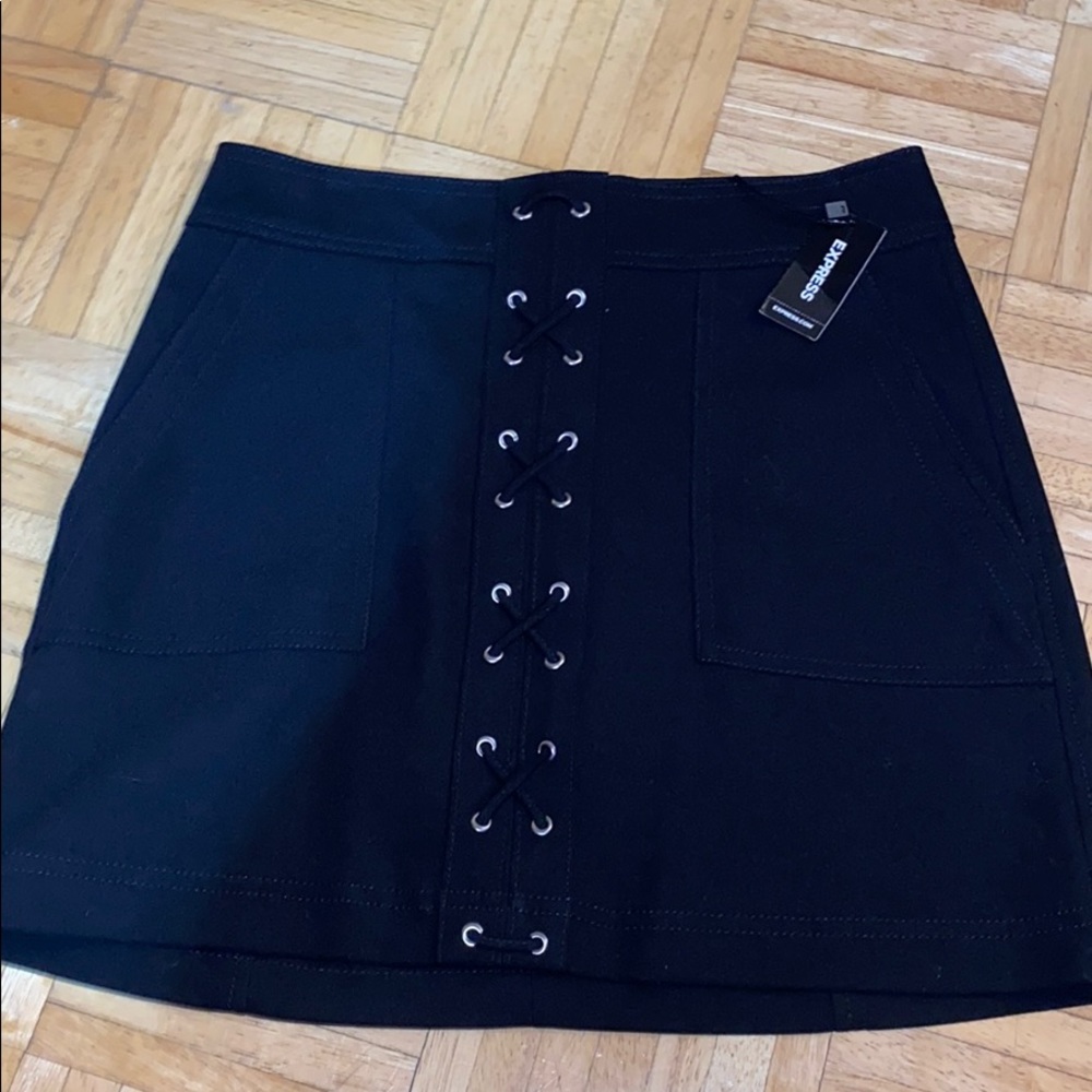 Black skirt
